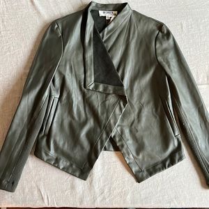 Vegan leather jacket